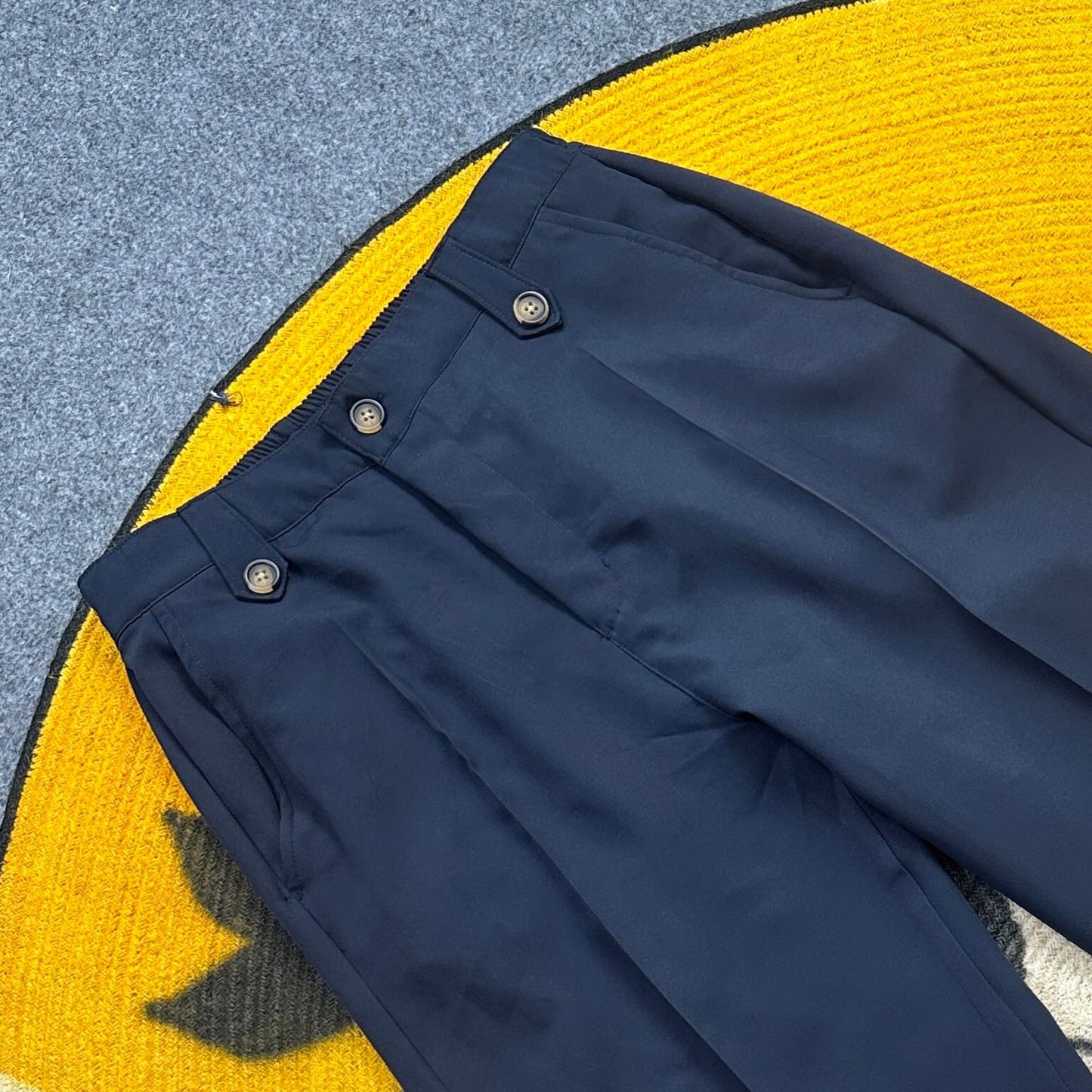 Unisex Formal Baggy Pant - Navy