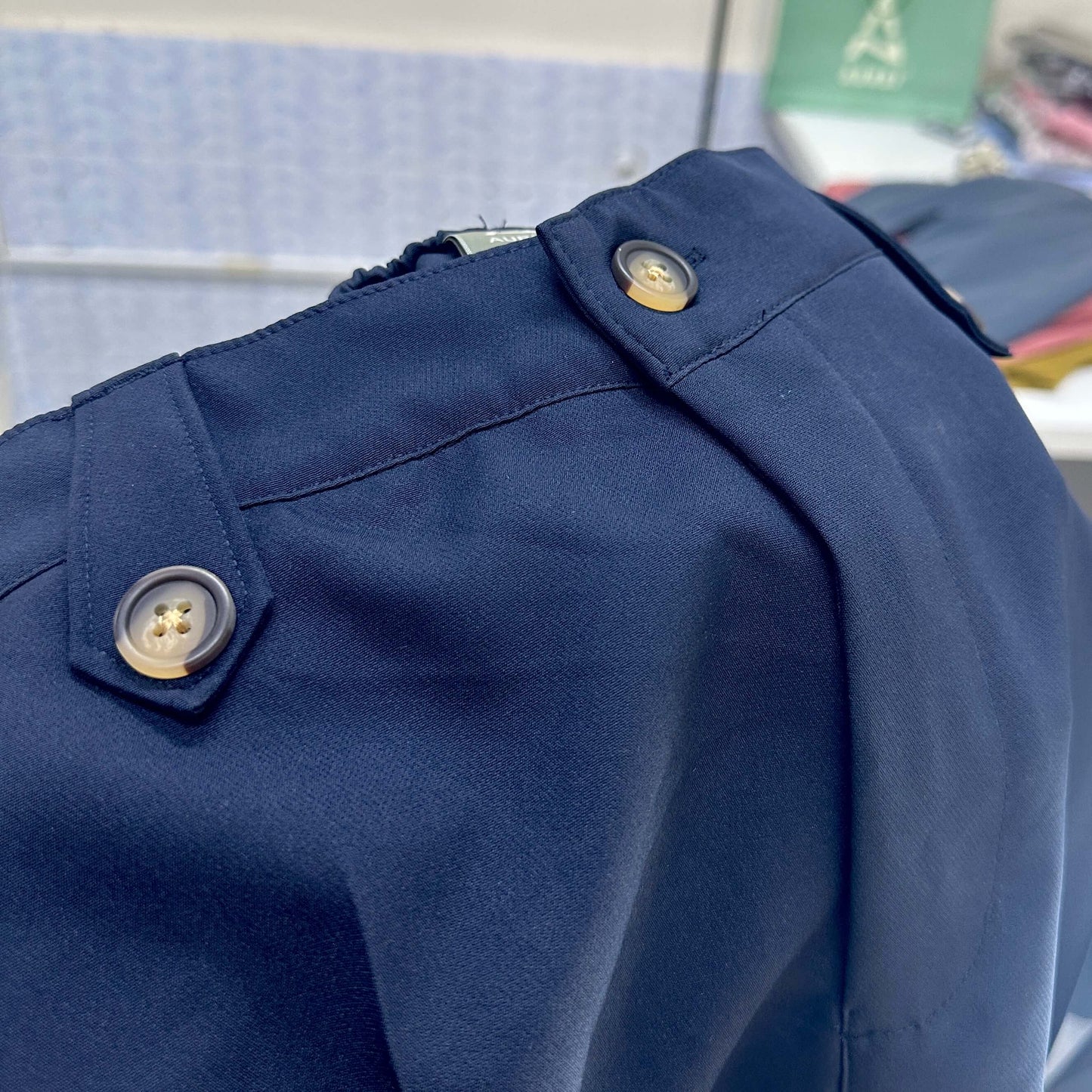 Unisex Formal Baggy Pant - Navy