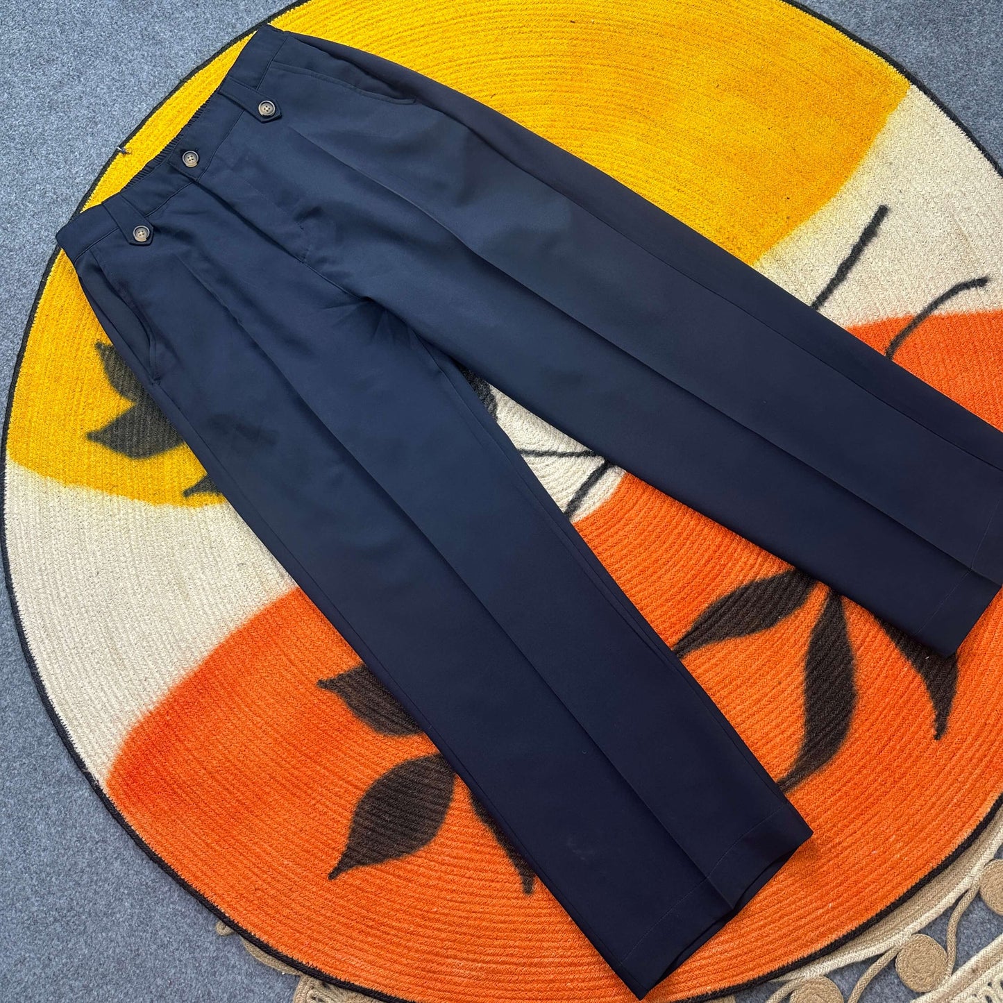 Unisex Formal Baggy Pant - Navy