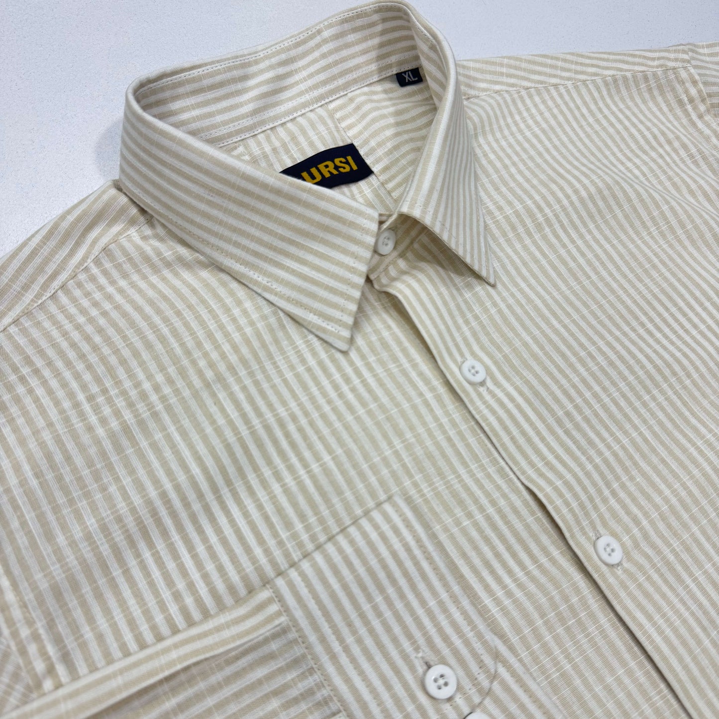 Old Money Striped Shirt 002