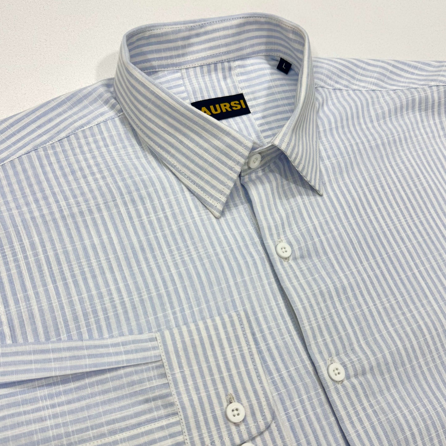 Old Money Striped Shirt 001