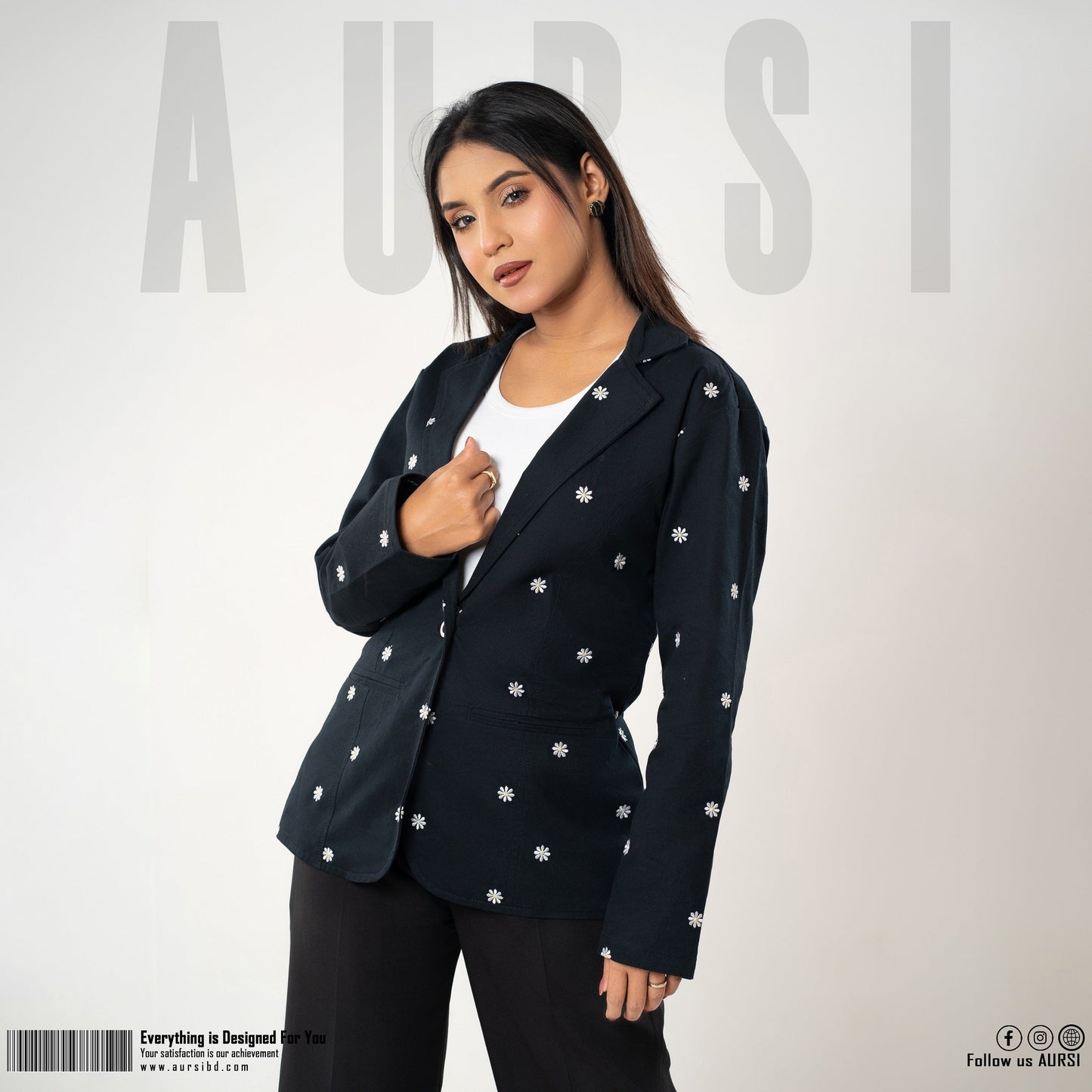 Daisy Flower Blazer by AURSI