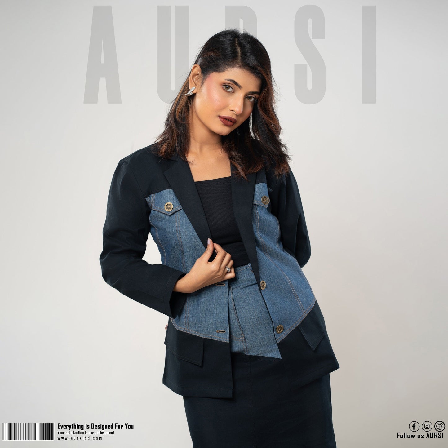 Custom Order Blazer & Skirt Set