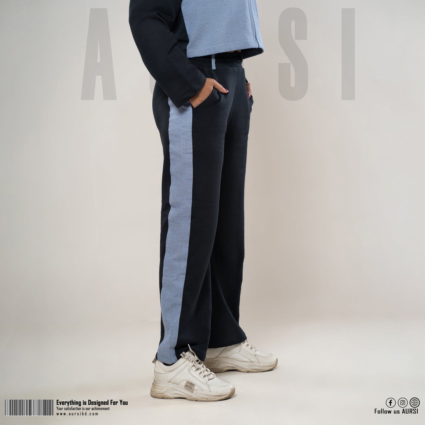 Crop Hoodie & Joggers Set