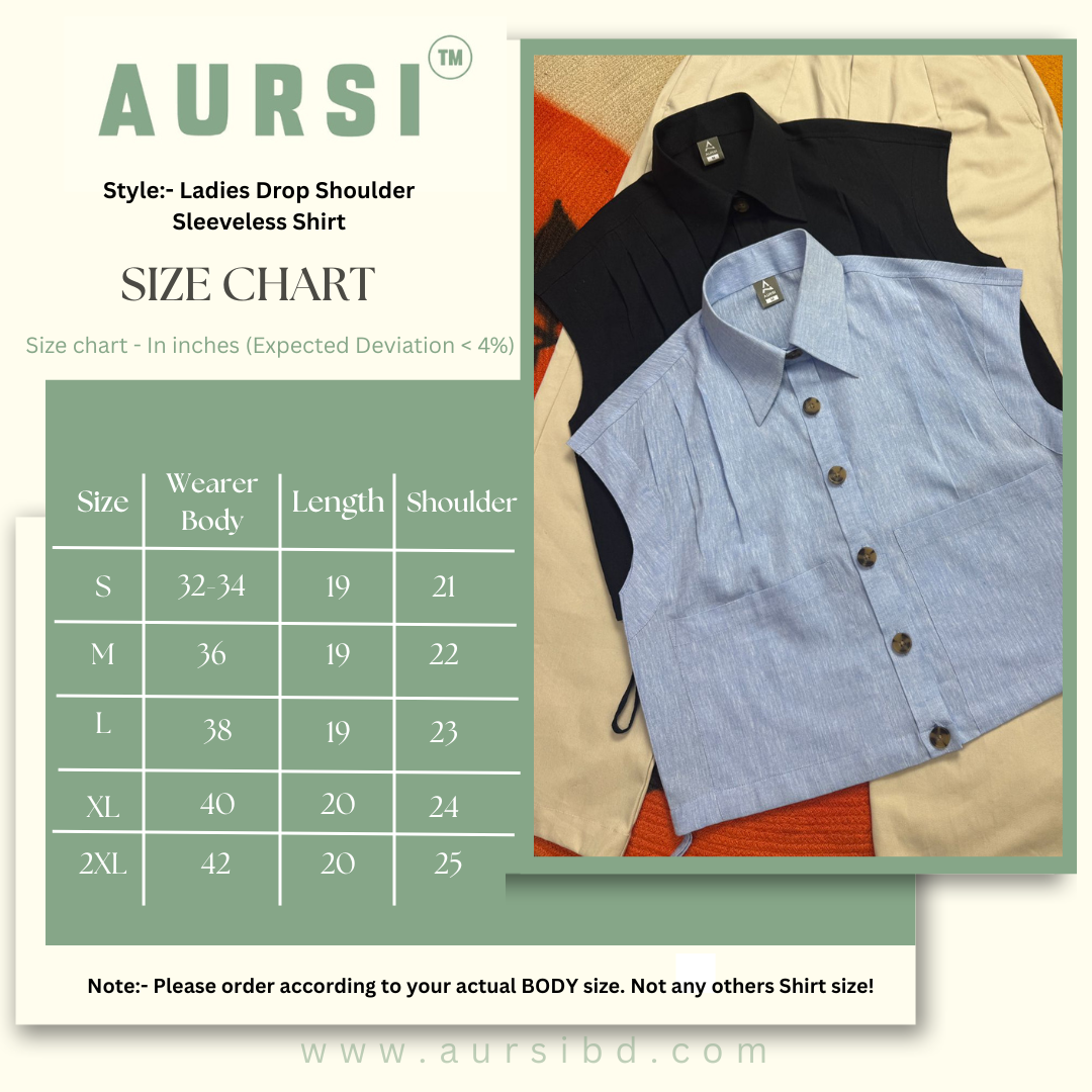 Ladies Drop Shoulder Crop Shirt & Pants Set by AURSI