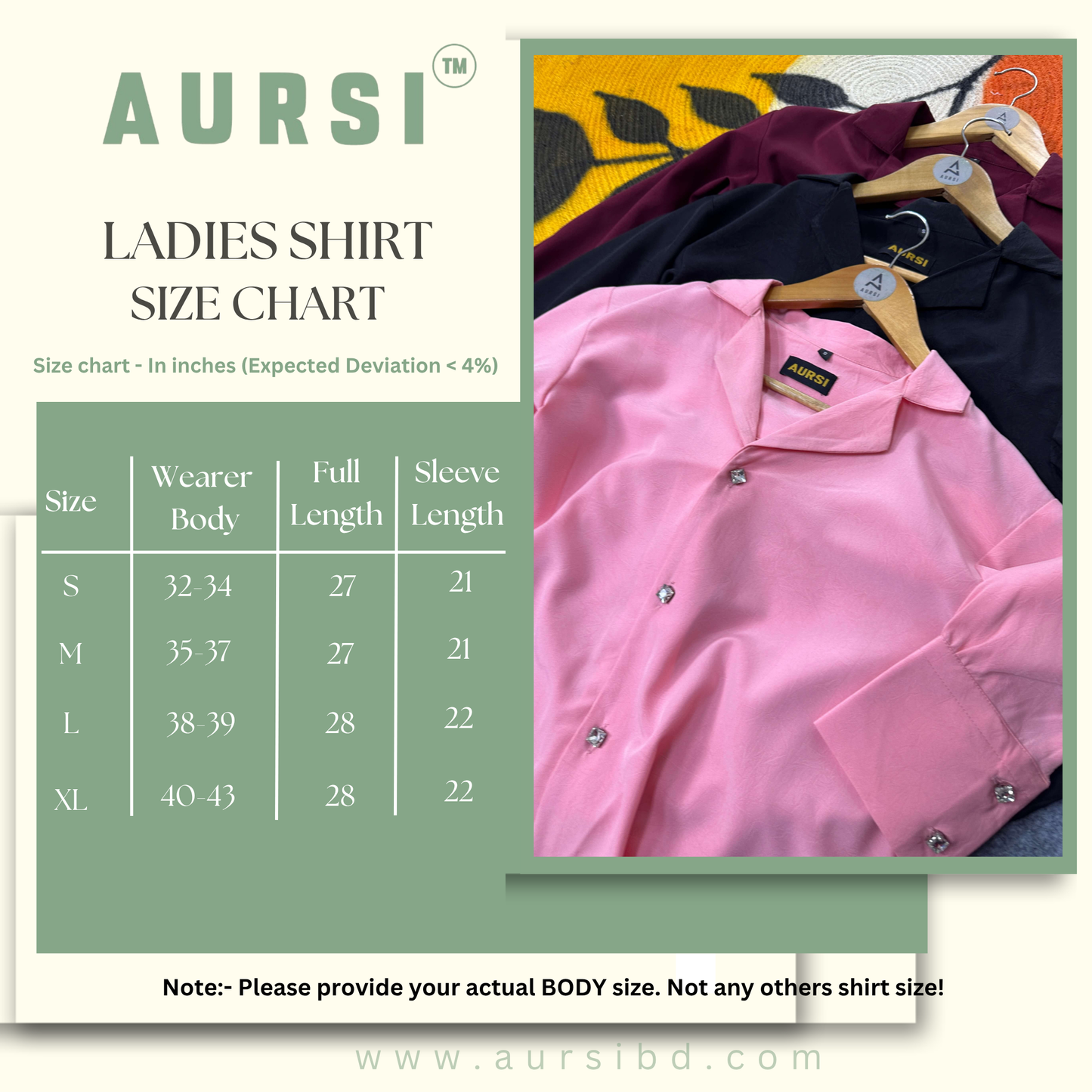 Ladies Cuban Shirt 2 - Pink