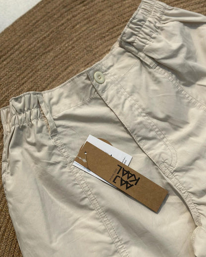 Parachute Pant - Off White by Aaj-Kaal