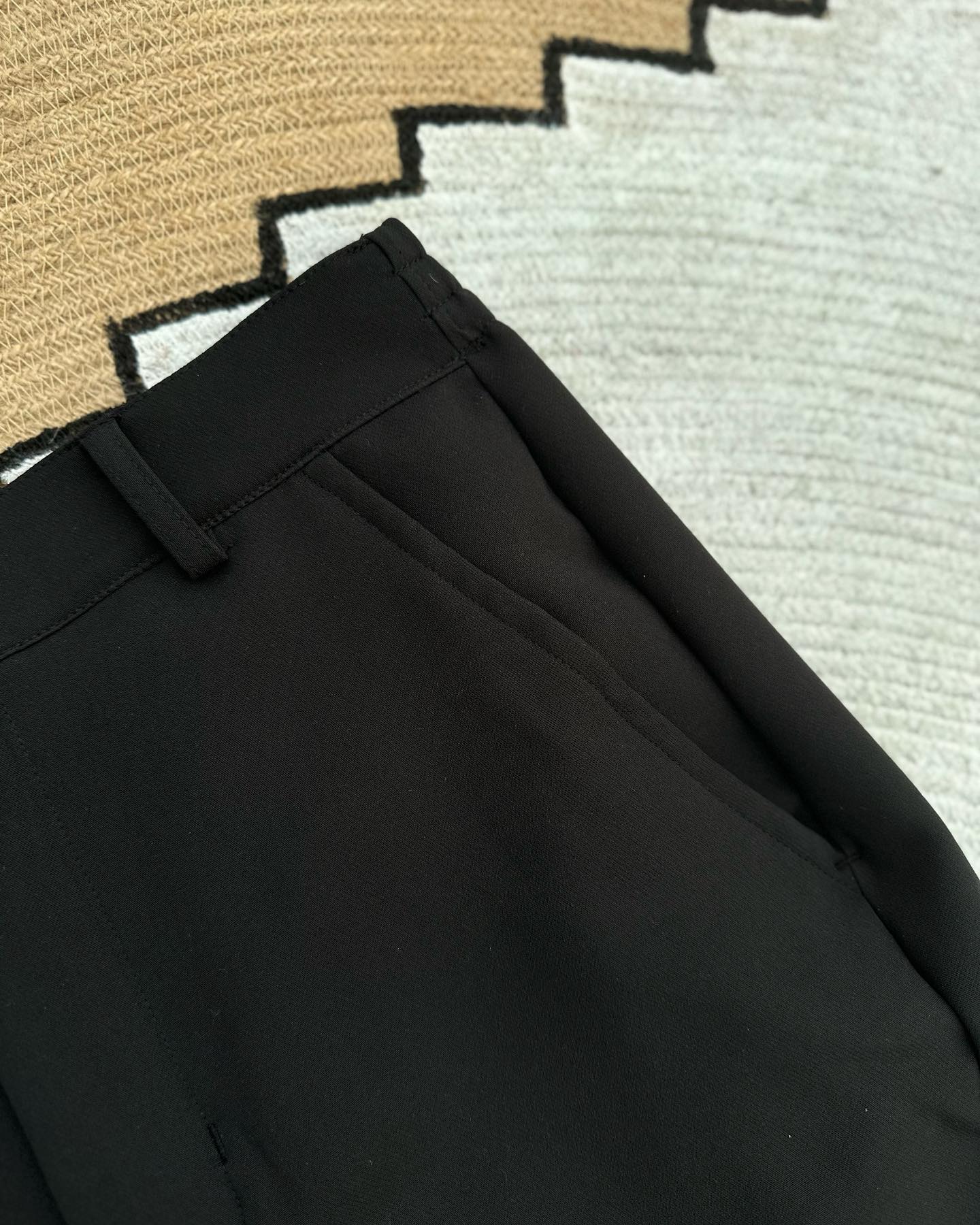 Baggy Formal Pant - Black by Aaj-Kaal