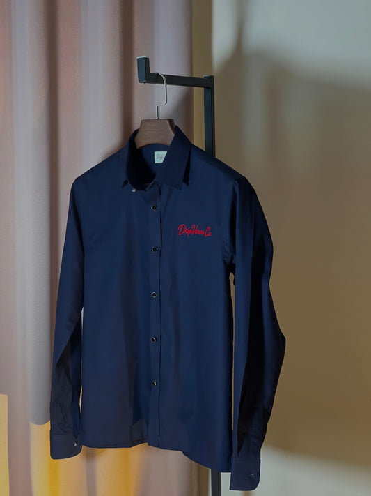 Dripverse Overshirt -01 -  Navy Blue