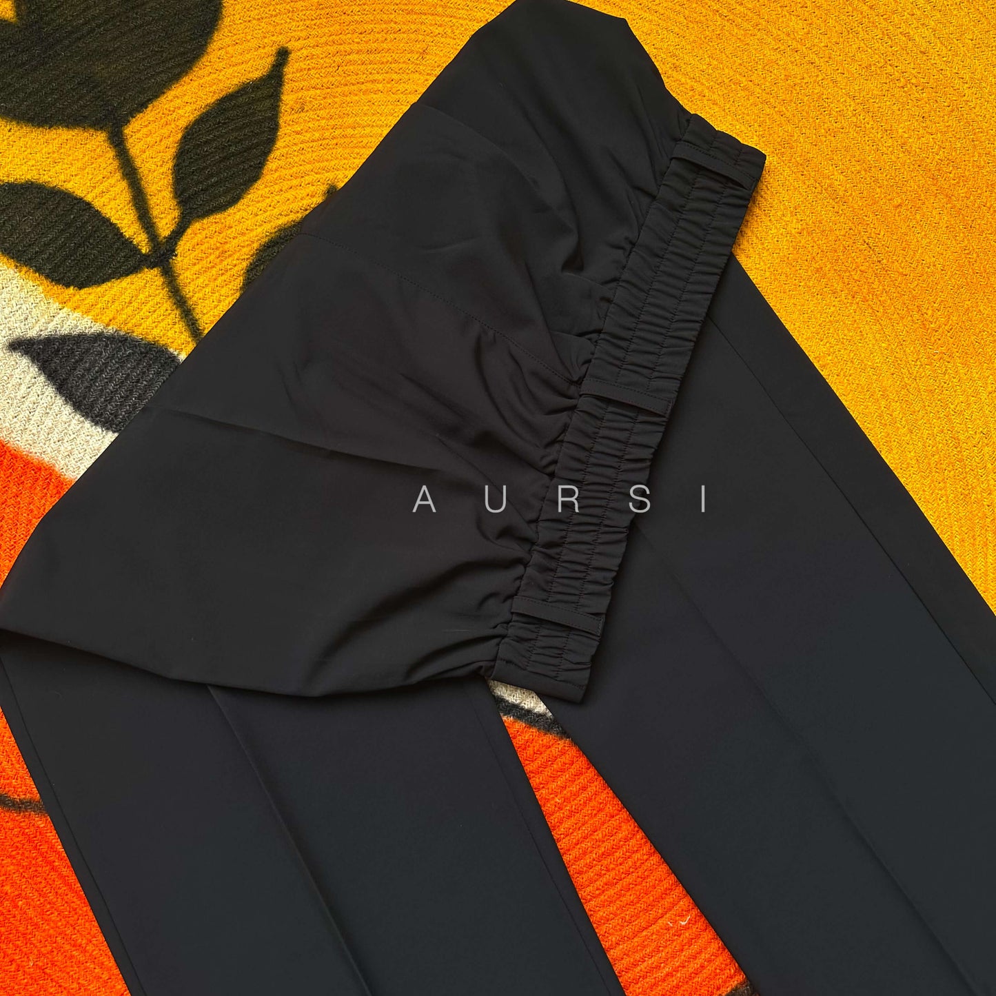 Premium Wide Leg Pants - Black