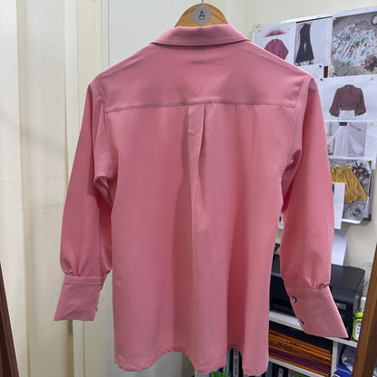 Ladies Cuban Shirt - Pink