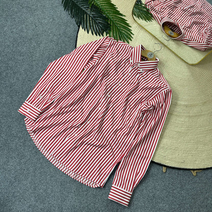 Men's Full Sleeve Striped Shirt 005