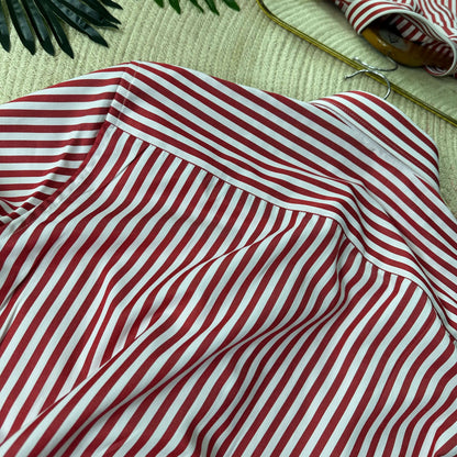 Men's Full Sleeve Striped Shirt 005