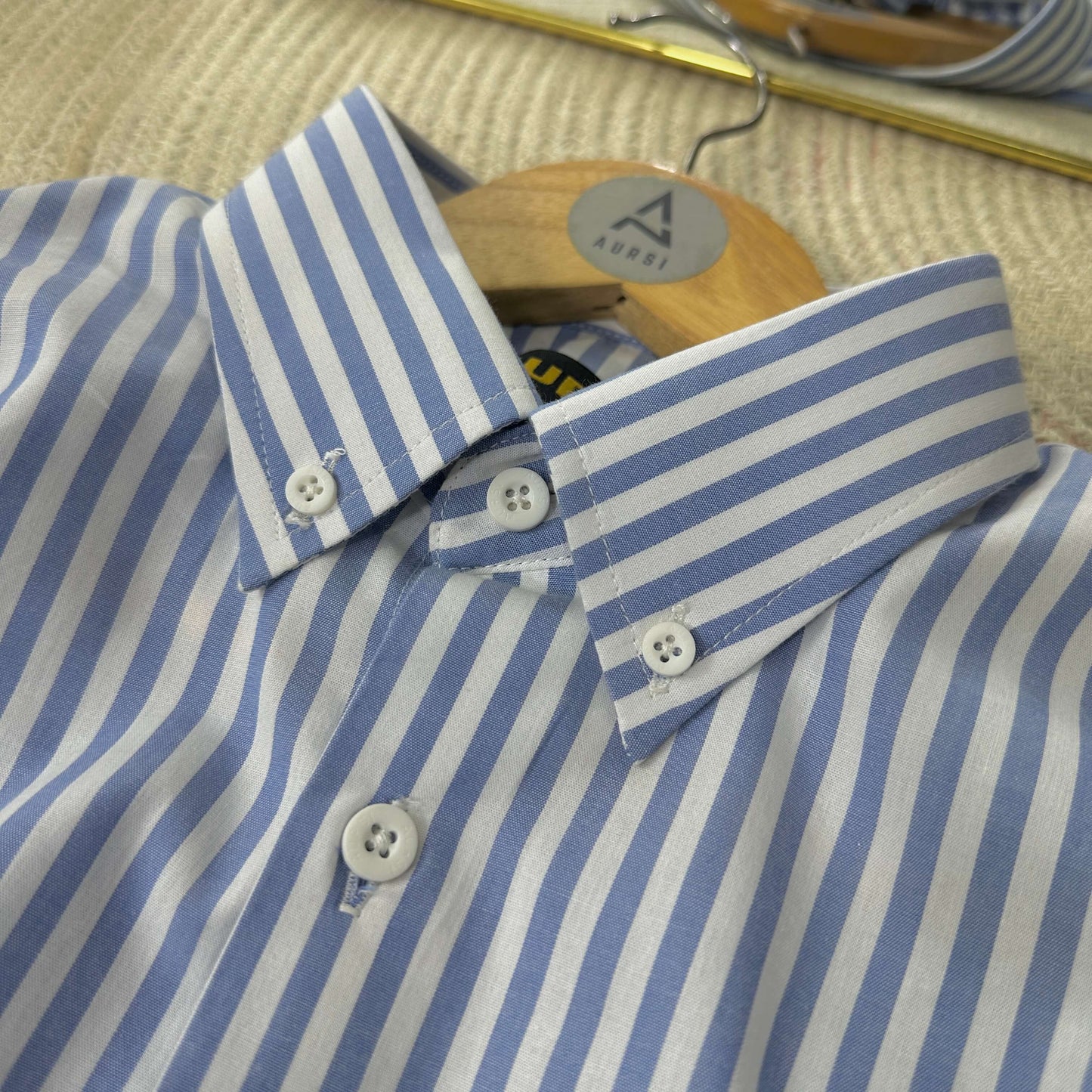 Men's Full Sleeve Striped Shirt 004