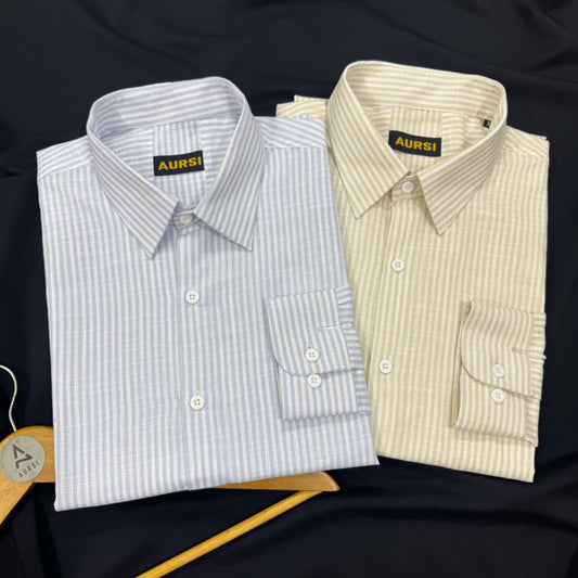Old Money Striped Shirt - AURSI
