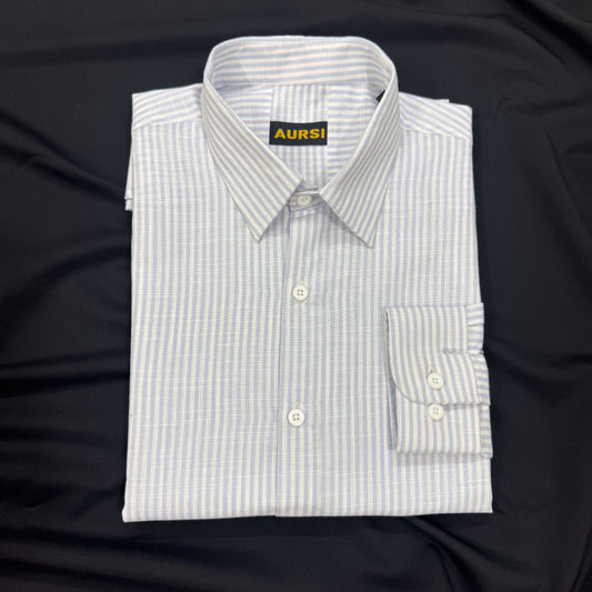 Old Money Striped Shirt 001