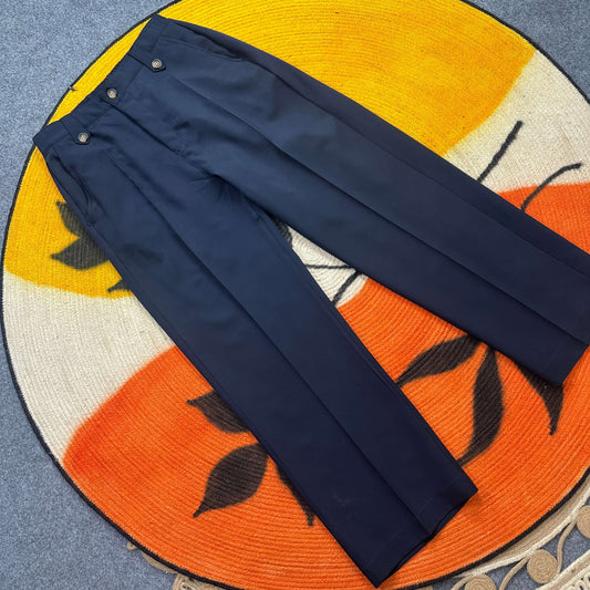 Unisex Formal Baggy Pant - Navy