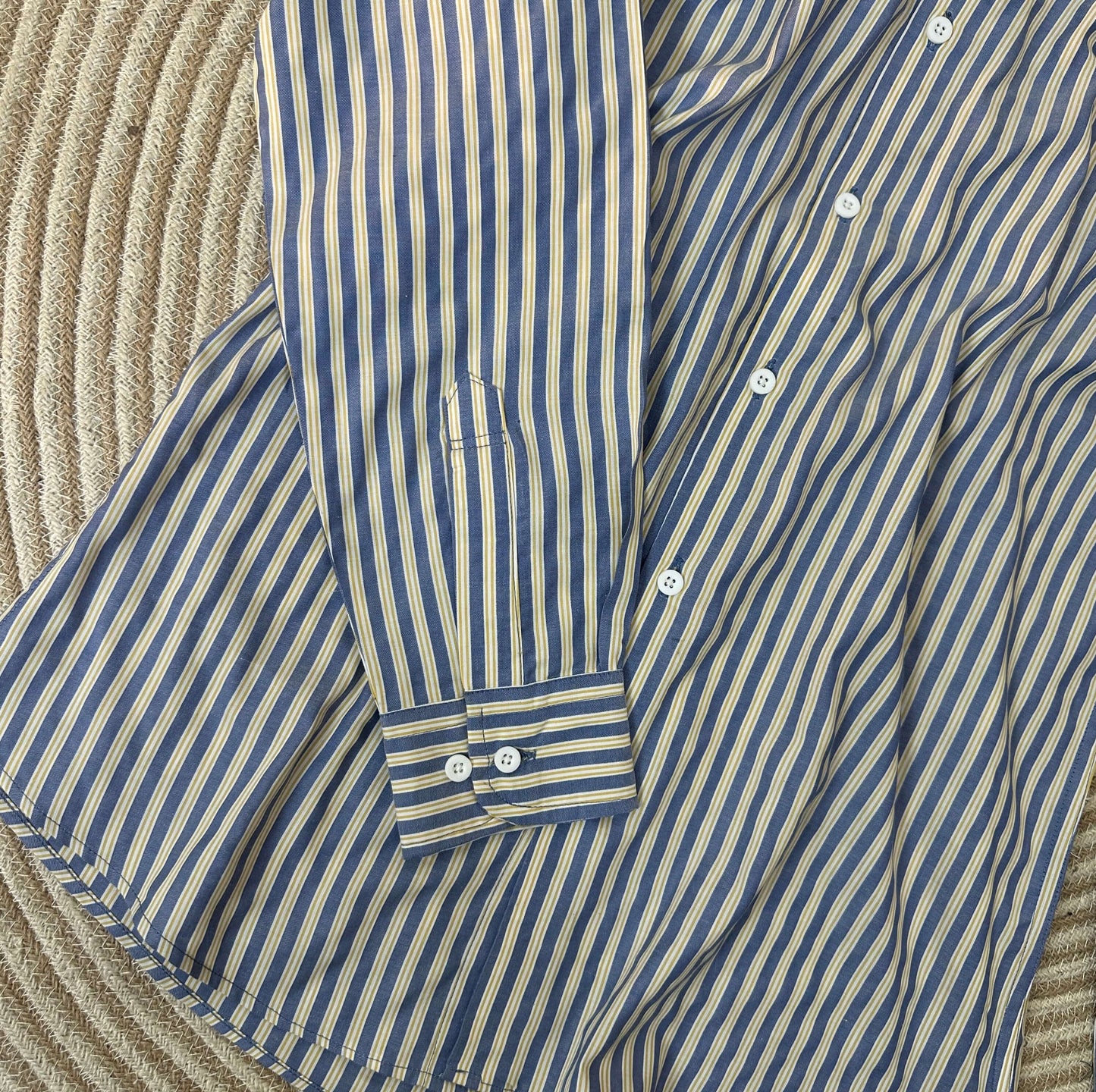 Men's Full Sleeve Striped Shirt 007