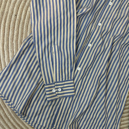 Men's Full Sleeve Striped Shirt 007