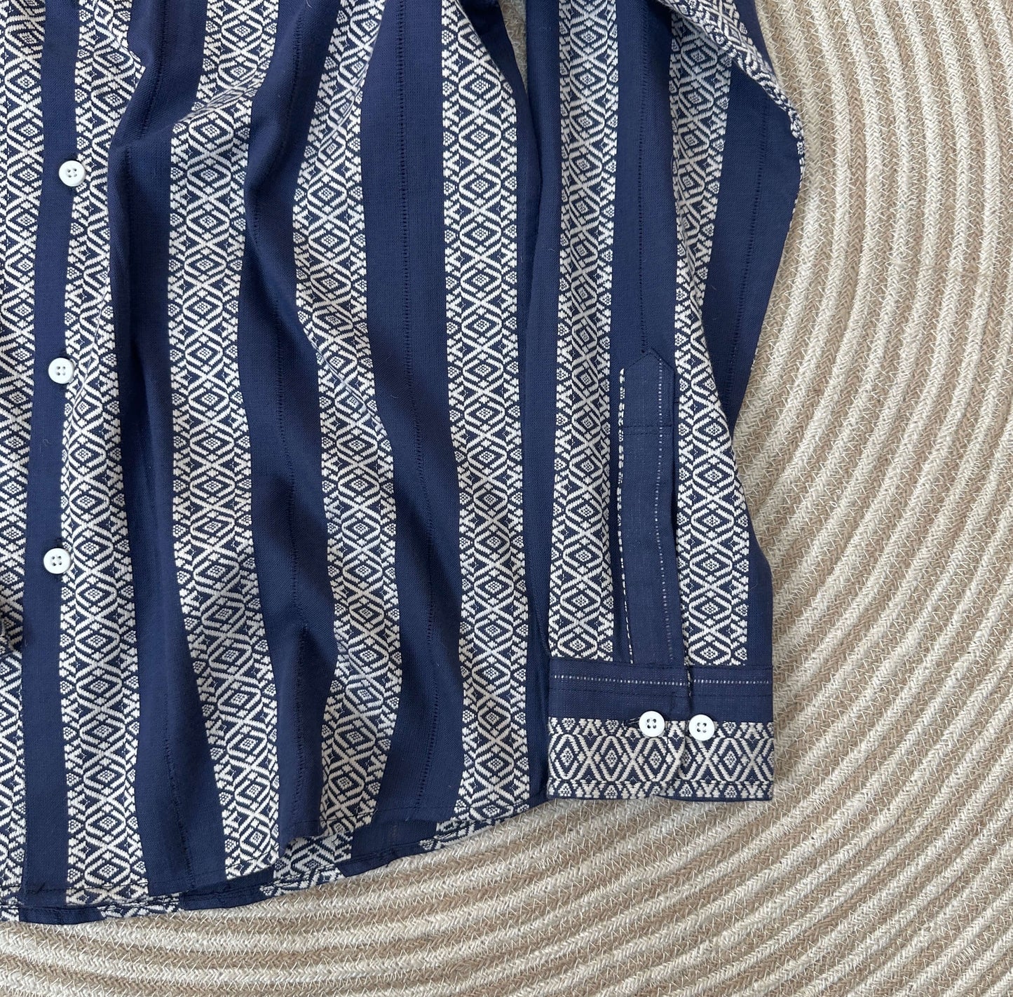 Men's Full Sleeve Striped Shirt 006