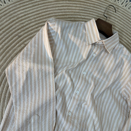 Men's Full Sleeve Striped Shirt 008