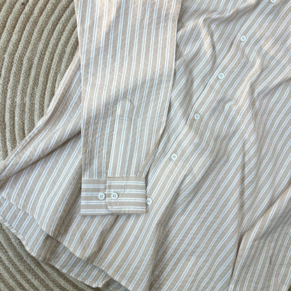 Men's Full Sleeve Striped Shirt 008