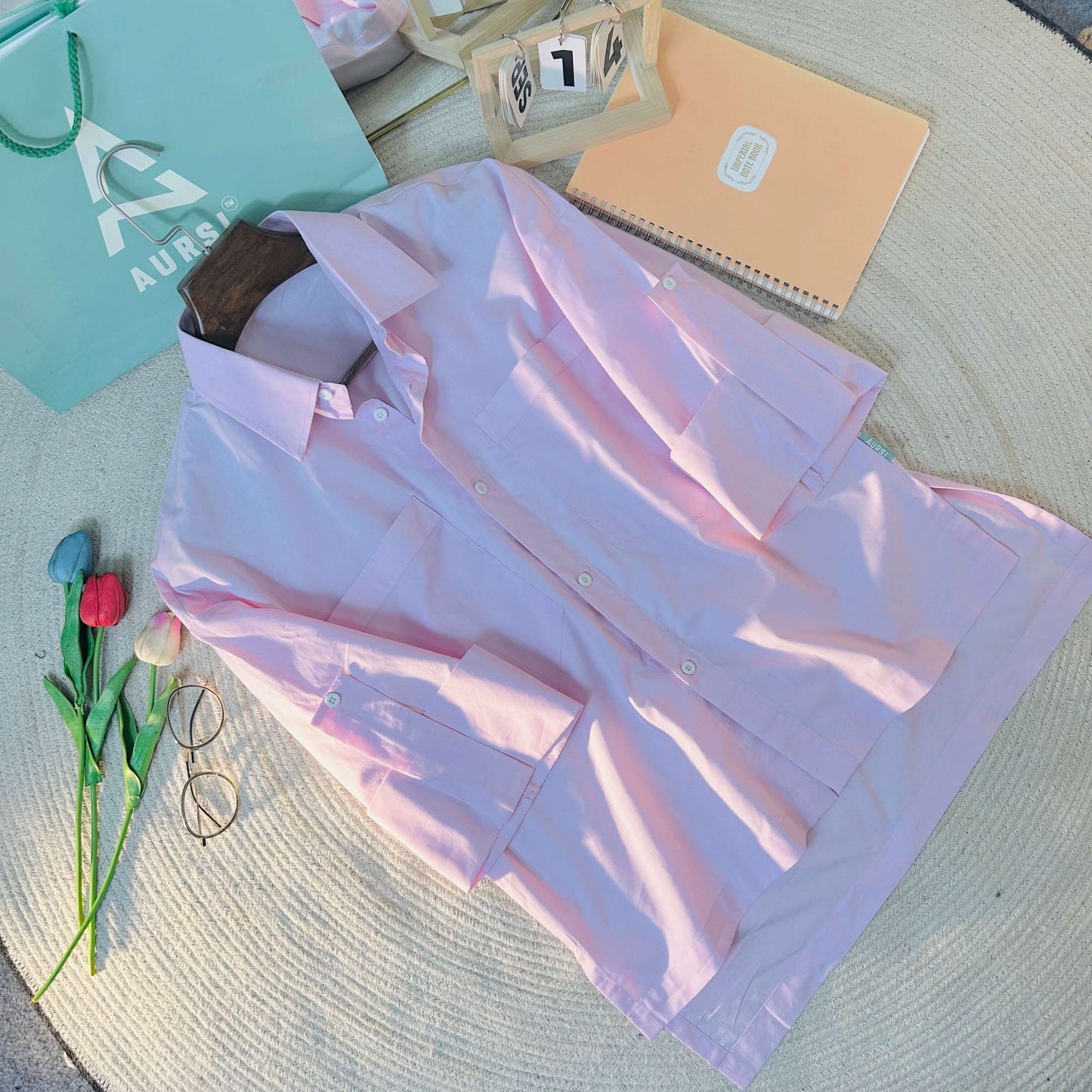 Ladies Shirt 005 (Pink)