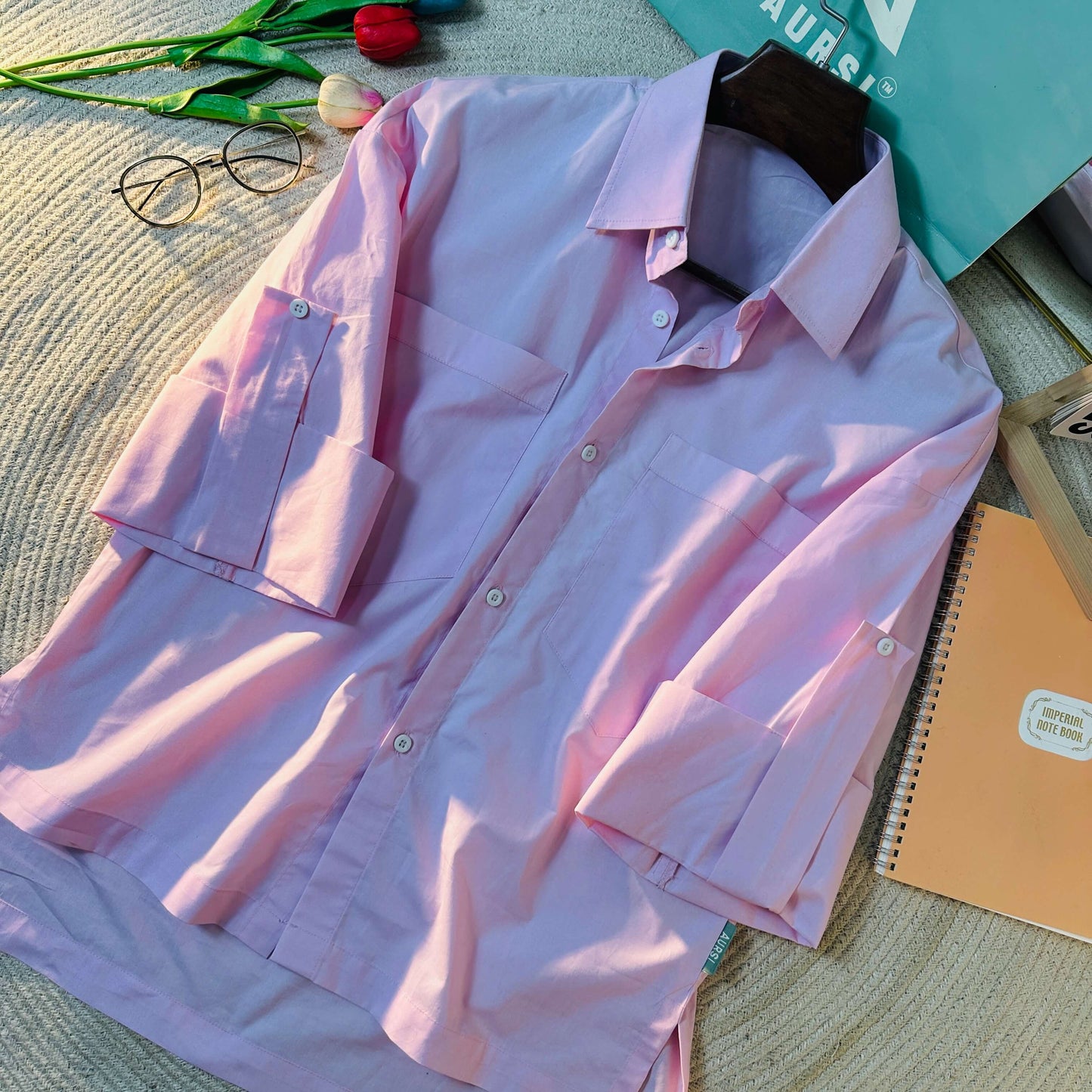 Loose Fitted Ladies Shirt 005 by AURSI