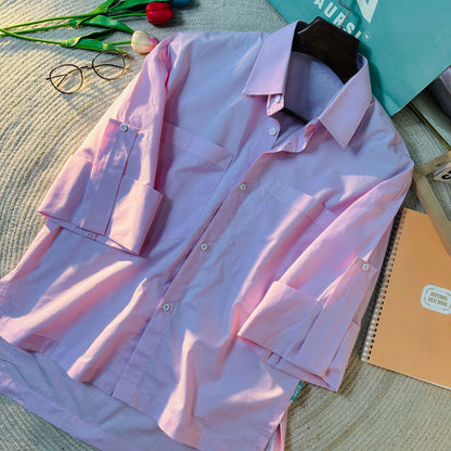 Loose Fitted Ladies Shirt 005 by AURSI