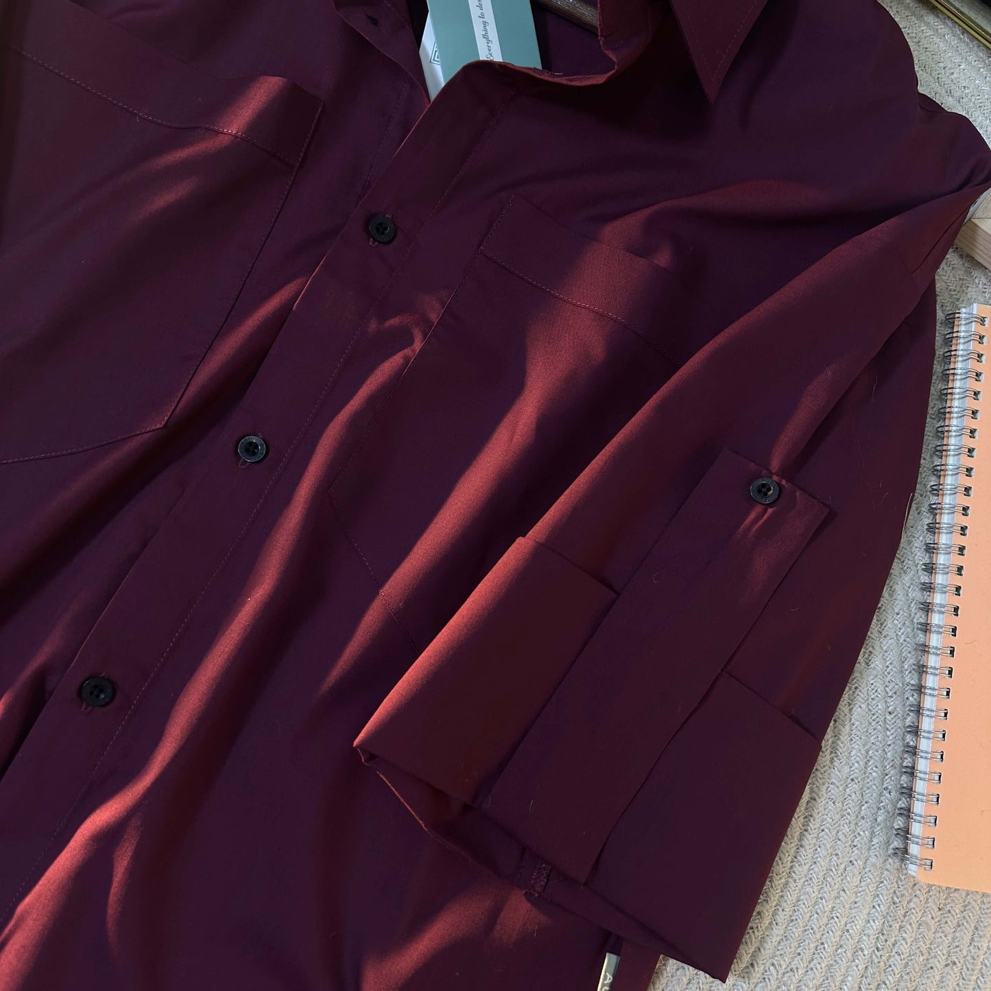 Ladies Shirt 005 (Maroon)