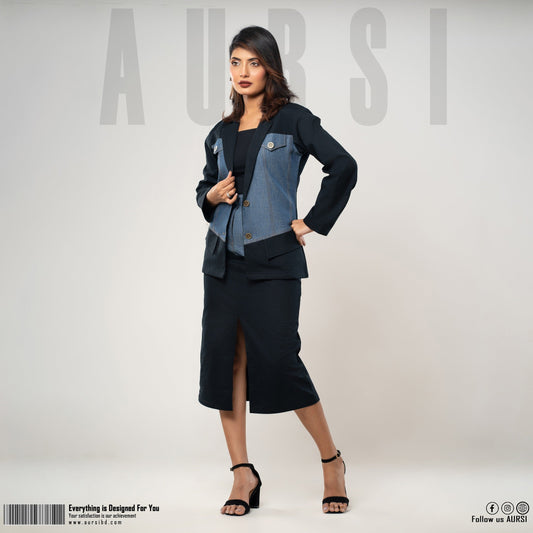 Custom Order Blazer & Skirt Set