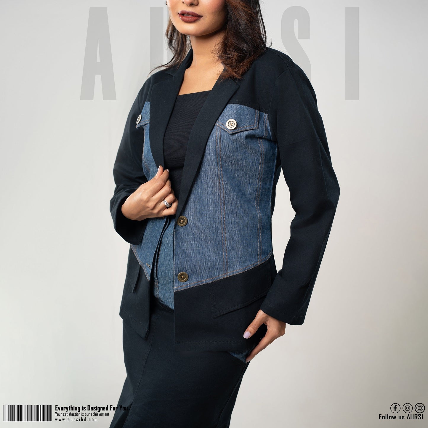 Custom Order Blazer & Skirt Set