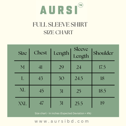 Men's Full Sleeve Striped Shirt 004