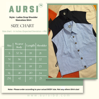 Ladies Drop Shoulder Crop Shirt & Pants Set by AURSI