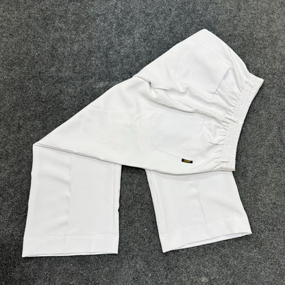 Loose Fitted Wide Leg Pants - White