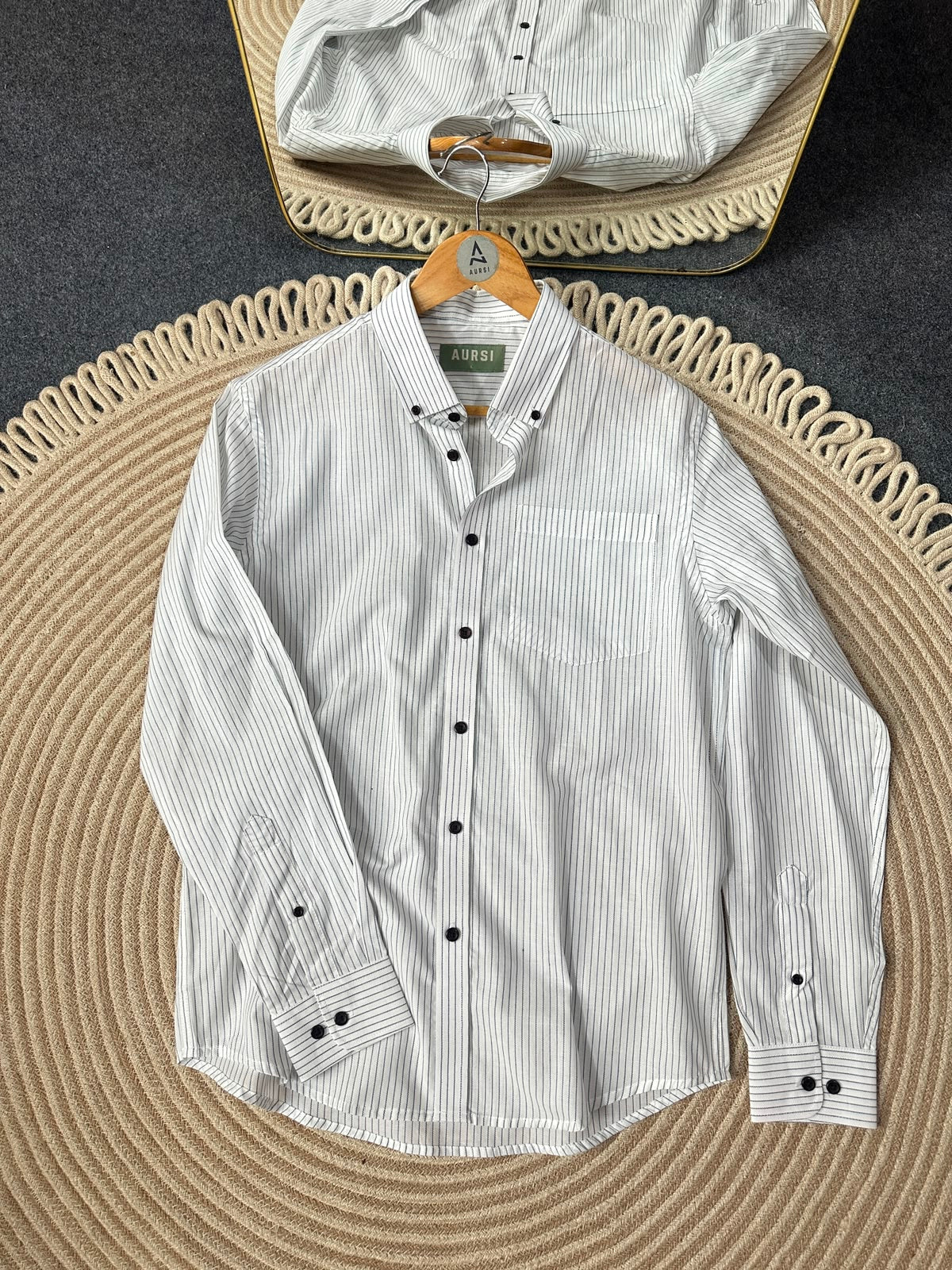 Men's Long Sleeve Formal Shirt 44
