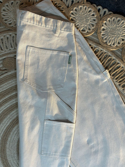 Carpenter Twill Baggy (04) -Off White