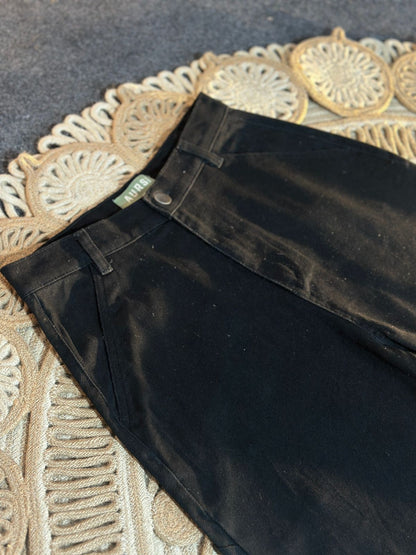 Carpenter Twill Baggy (04) -Black