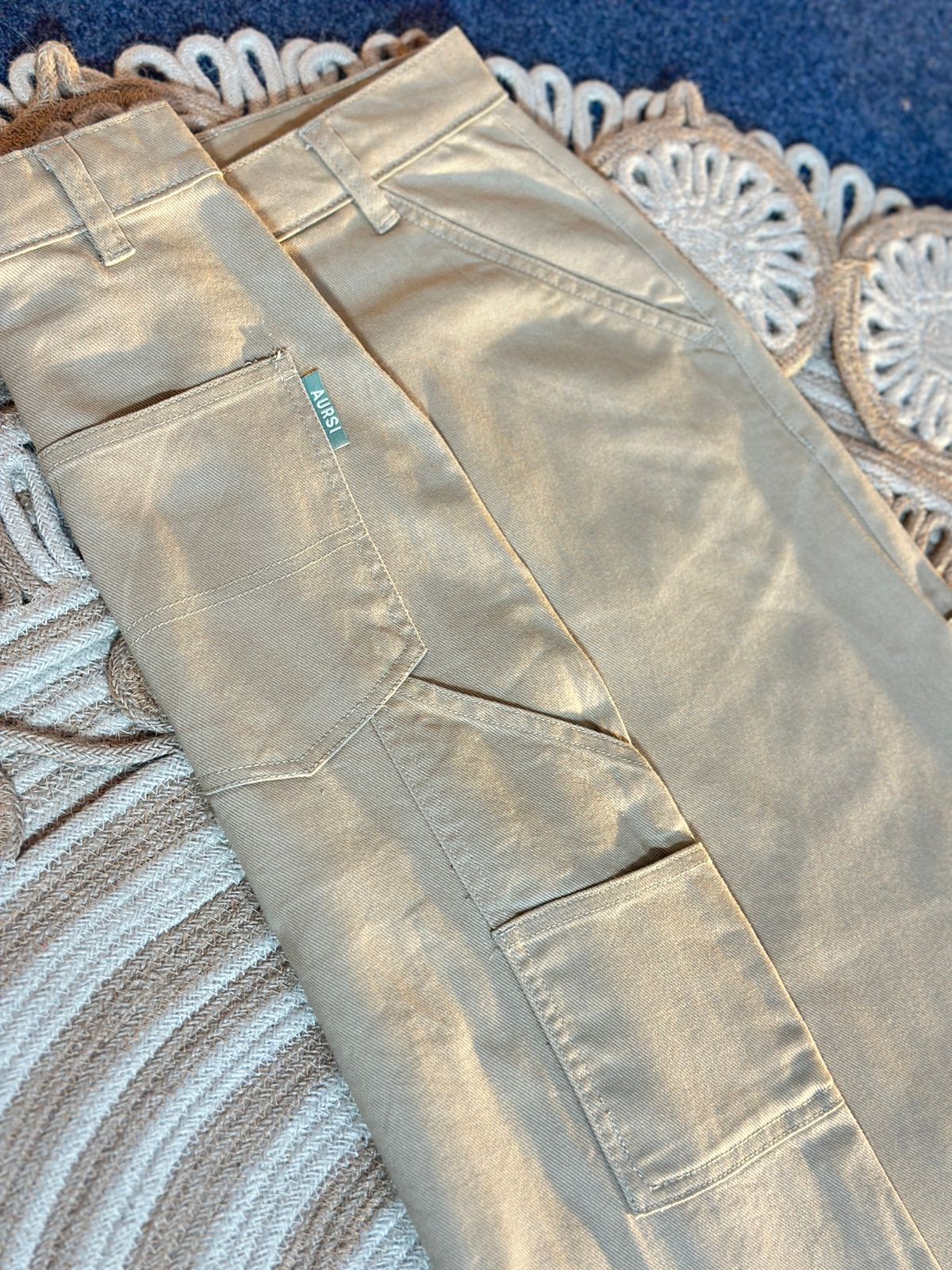 Carpenter Twill Baggy (04) -Beige