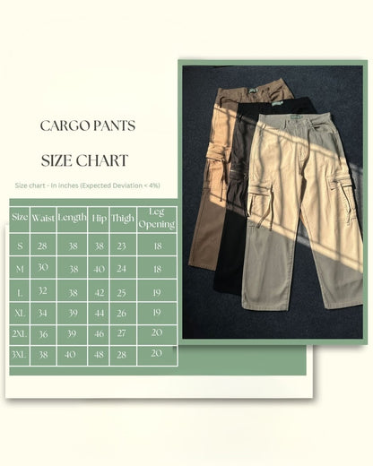 Gabardine Cargo Pant (Off White)